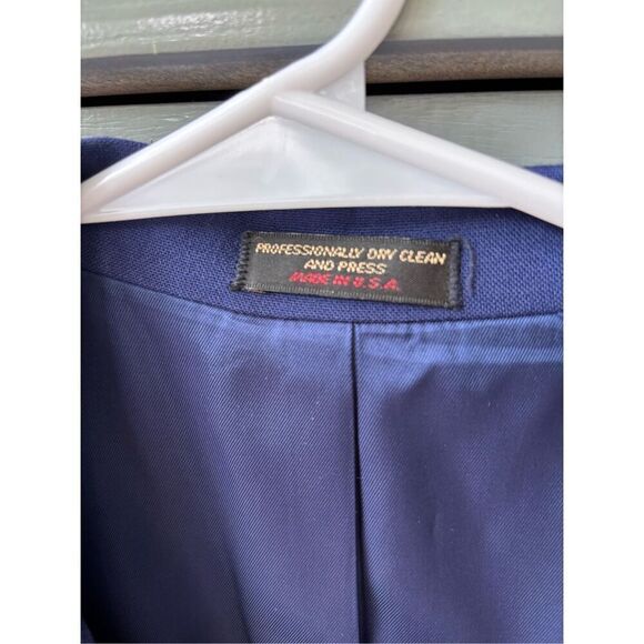 PRISTINE Vintage 1996 Olympics Atlanta Blue Volunteer Blazer Jacket by Hanes 41 - Picture 4 of 9